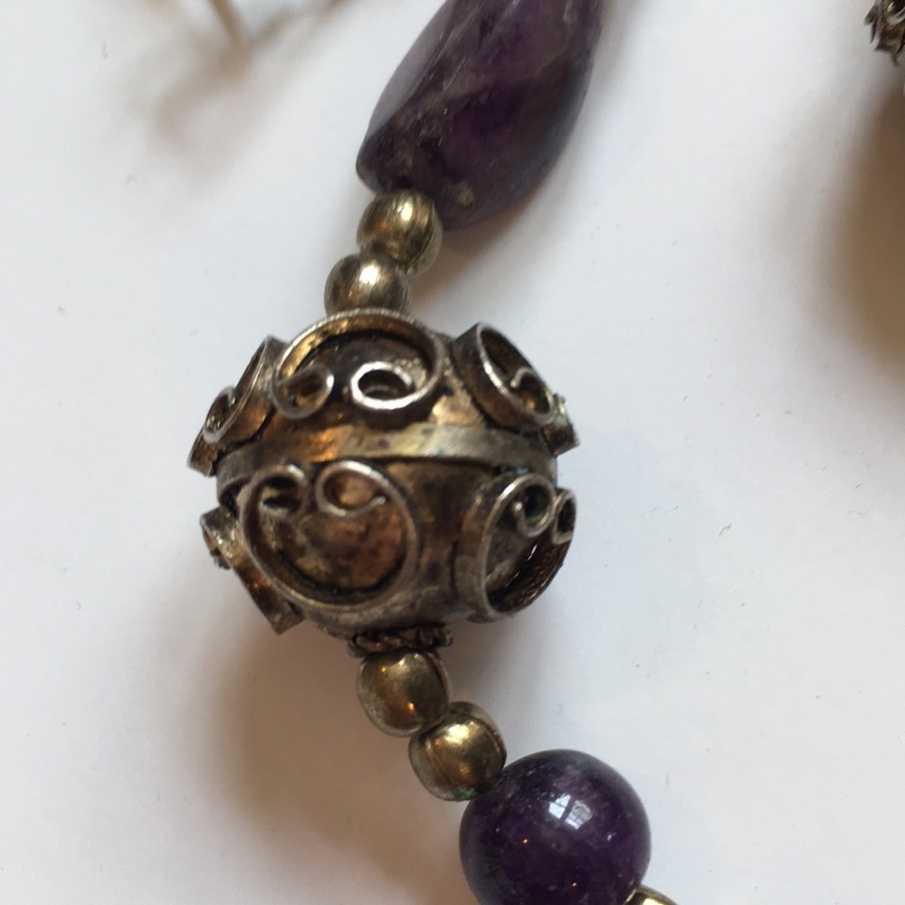 Amethyst Necklace - Picture 4 of 8